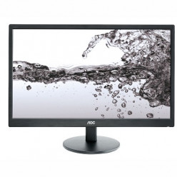 21.5- AOC LED E2270SWN Black (5ms, 20M:1, 200cd, 1920x1080, 90°/65° VGA, VESA)